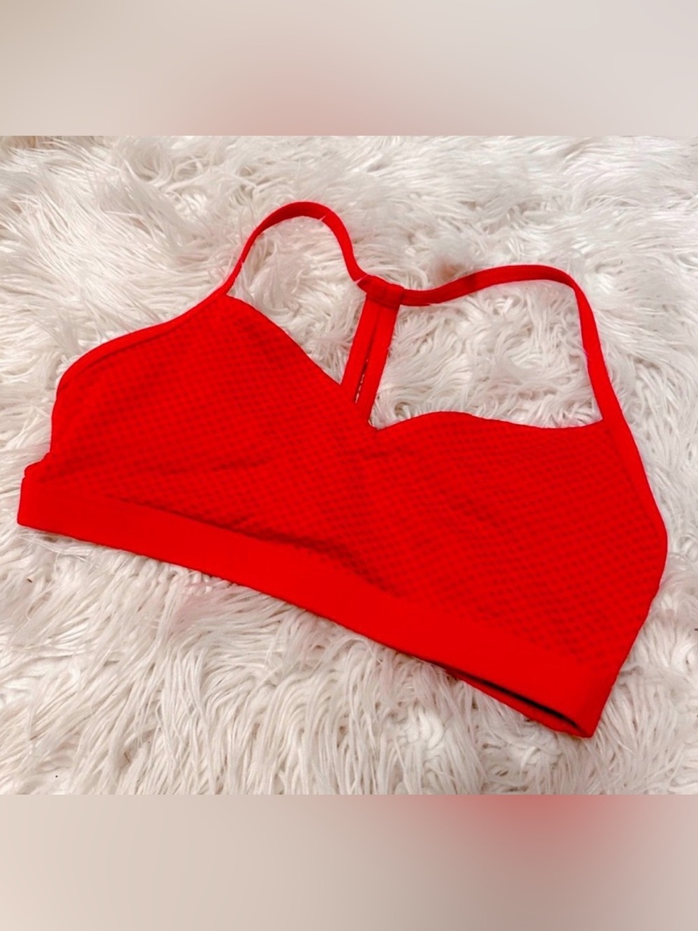 Lorna Jane Hot Red Sports Bra XS/S